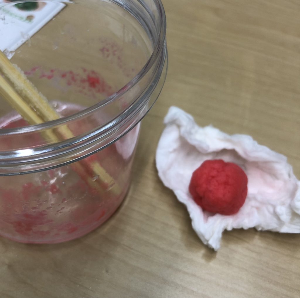 洗濯糊（PVA）で作るスーパーボール